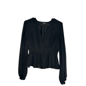 Portmans Women’s Smocked Long Sleeve Top